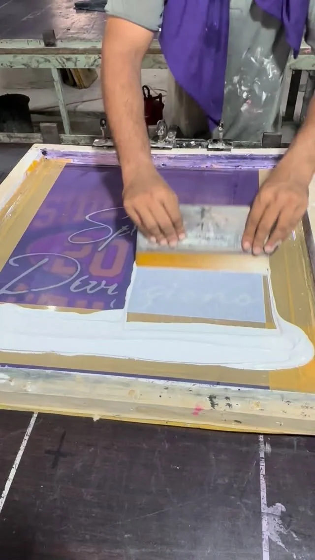 Liberty Edge Industries Screen Printing Process
