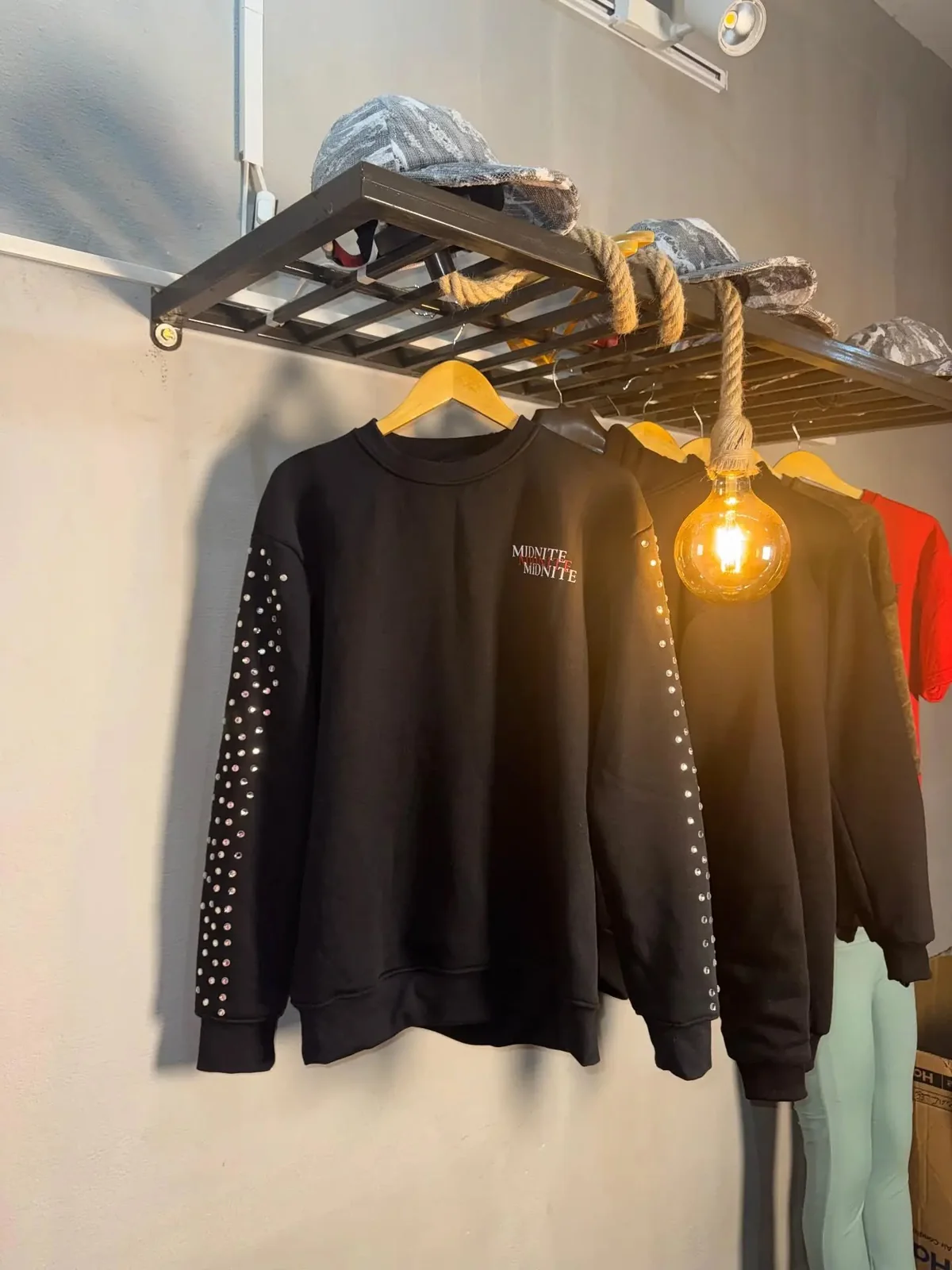 Liberty Edge Industries Embellished Sweatshirt