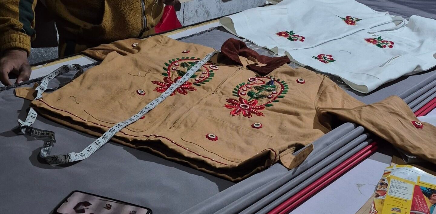 Quality control inspection for custom apparel