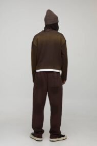 Liberty Edge Industries Limited Edition Houston Graphic Oversized Sweatshirt – Brown - Image 2