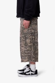 Extra Long Digital Camo Cargo Shorts - Image 2