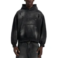 Premium Acid Wash Oversized Hoodie | Custom Streetwear Manufacturer – Liberty Edge Industries