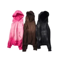 Premium Acid Wash Oversized Hoodie | Custom Streetwear Manufacturer – Liberty Edge Industries - Image 3