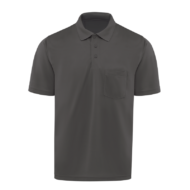 Liberty Edge Industrial Short Sleeve Work Polo with Chest Pocket