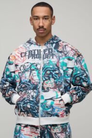 Men's Graphic Hoodie & Shorts Set | Premium Streetwear Co-Ord | Liberty Edge Industries - Image 3