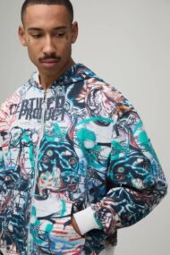 Men's Graphic Hoodie & Shorts Set | Premium Streetwear Co-Ord | Liberty Edge Industries - Image 4