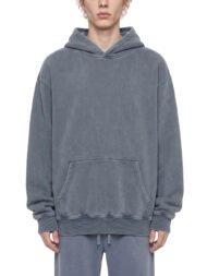 Custom Acid Wash Pullover Hoodie | OEM Streetwear Hoodie Manufacturer - Image 4